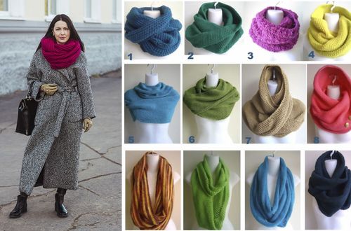 Советы стилиста: как правильно носить шарф-хомут