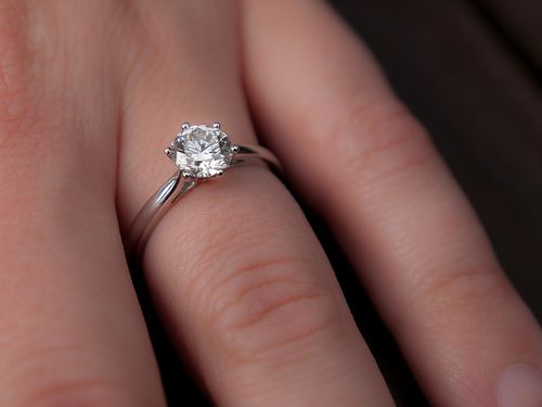 На каком пальце женщины носят помолвочное кольцо